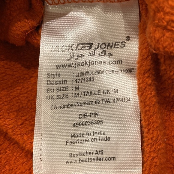 Jack & Jones Hoodie Men's San Francisco The Golden Gate Pullover Size Med - Picture 10 of 15